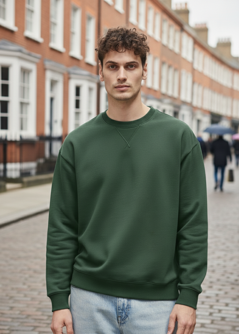 Sweatshirt | Hunter – Forest Green