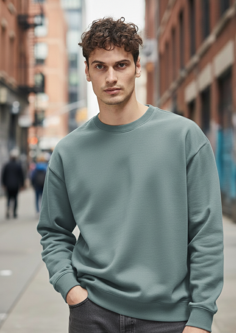 Sweatshirt | Owen – Bluish Grey