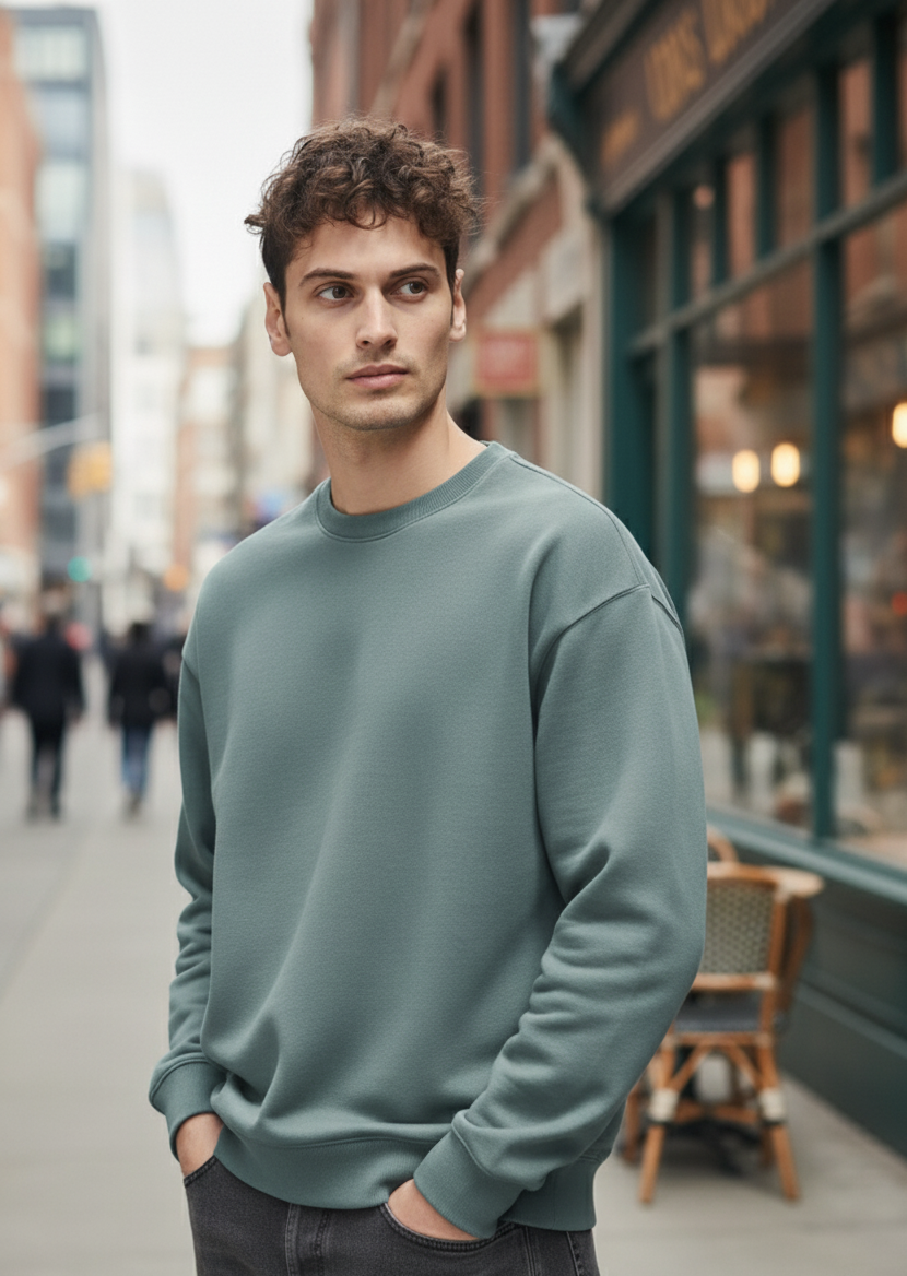 Sweatshirt | Owen – Bluish Grey