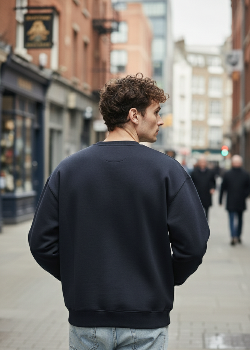 Sweatshirt | Nathan – Midnight Blue