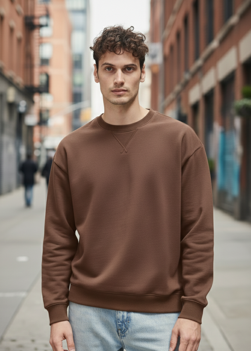 Sweatshirt | Daniel – Brown