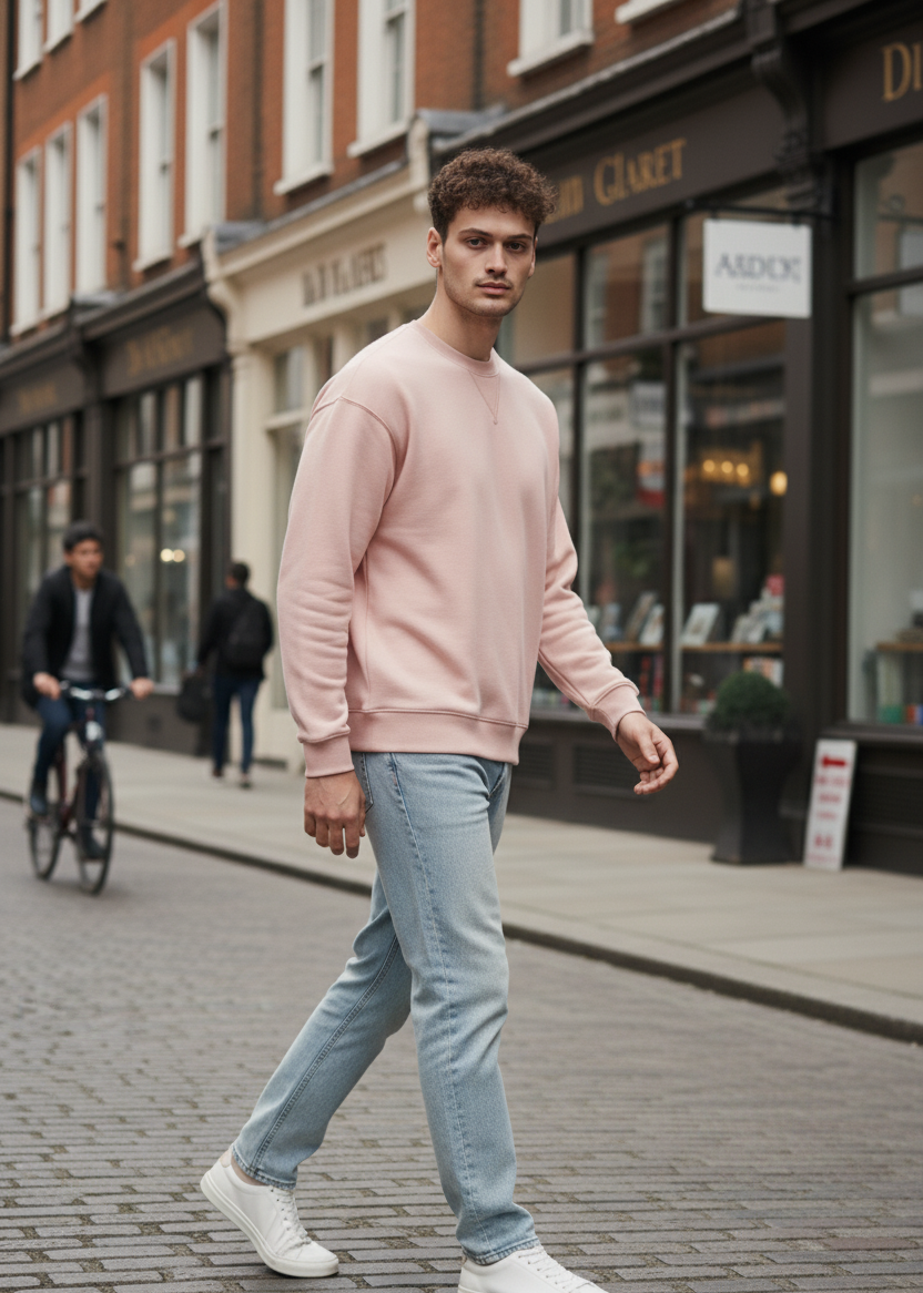 Sweatshirt | Ryan – Pink