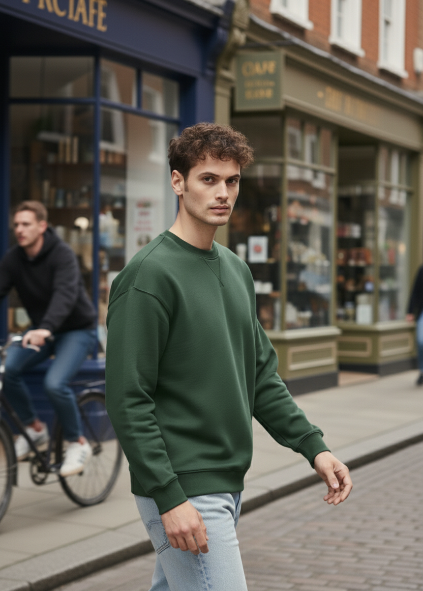 Sweatshirt | Hunter – Forest Green