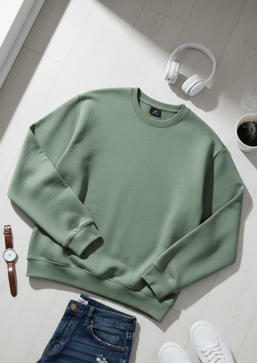 Sweatshirt | Logan – Sage Green