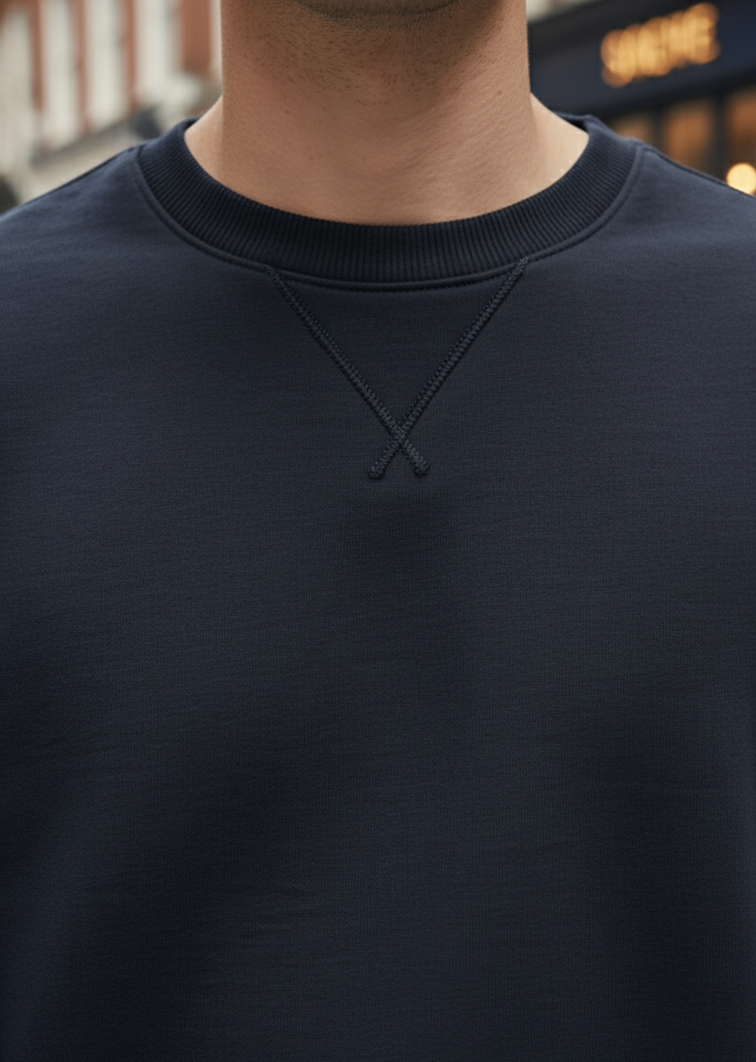 Sweatshirt | Nathan – Midnight Blue