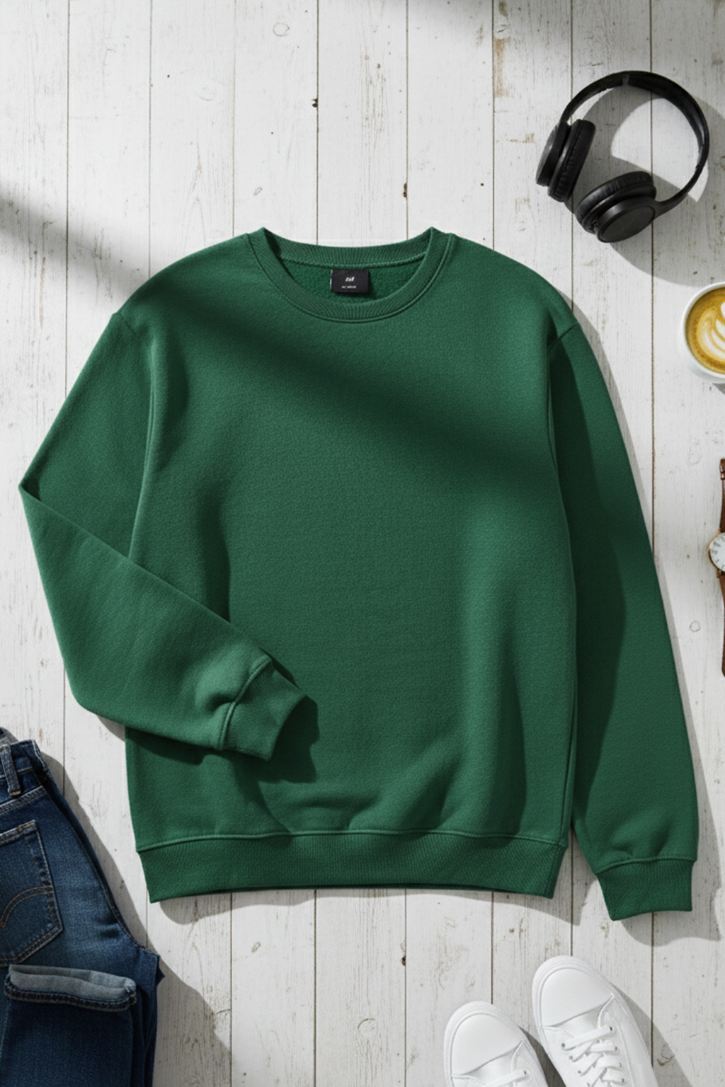 Sweatshirt | Hunter – Forest Green