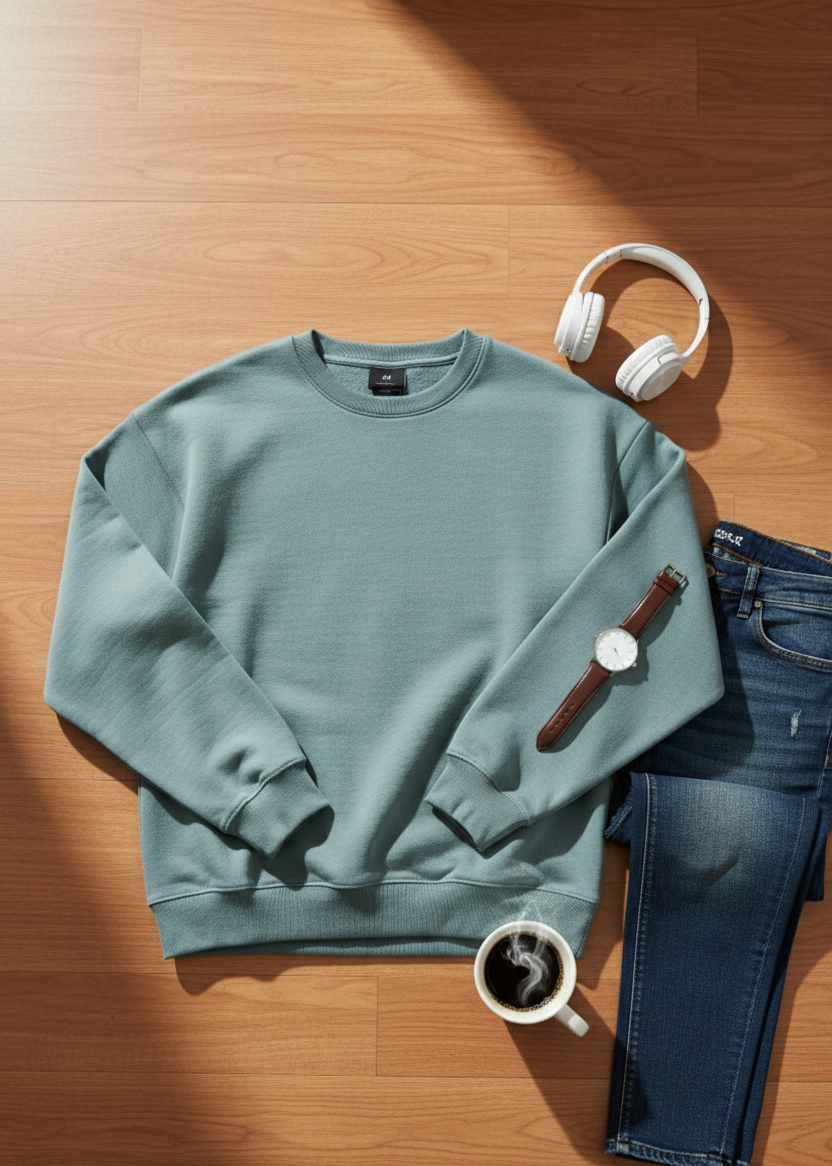 Sweatshirt | Owen – Bluish Grey
