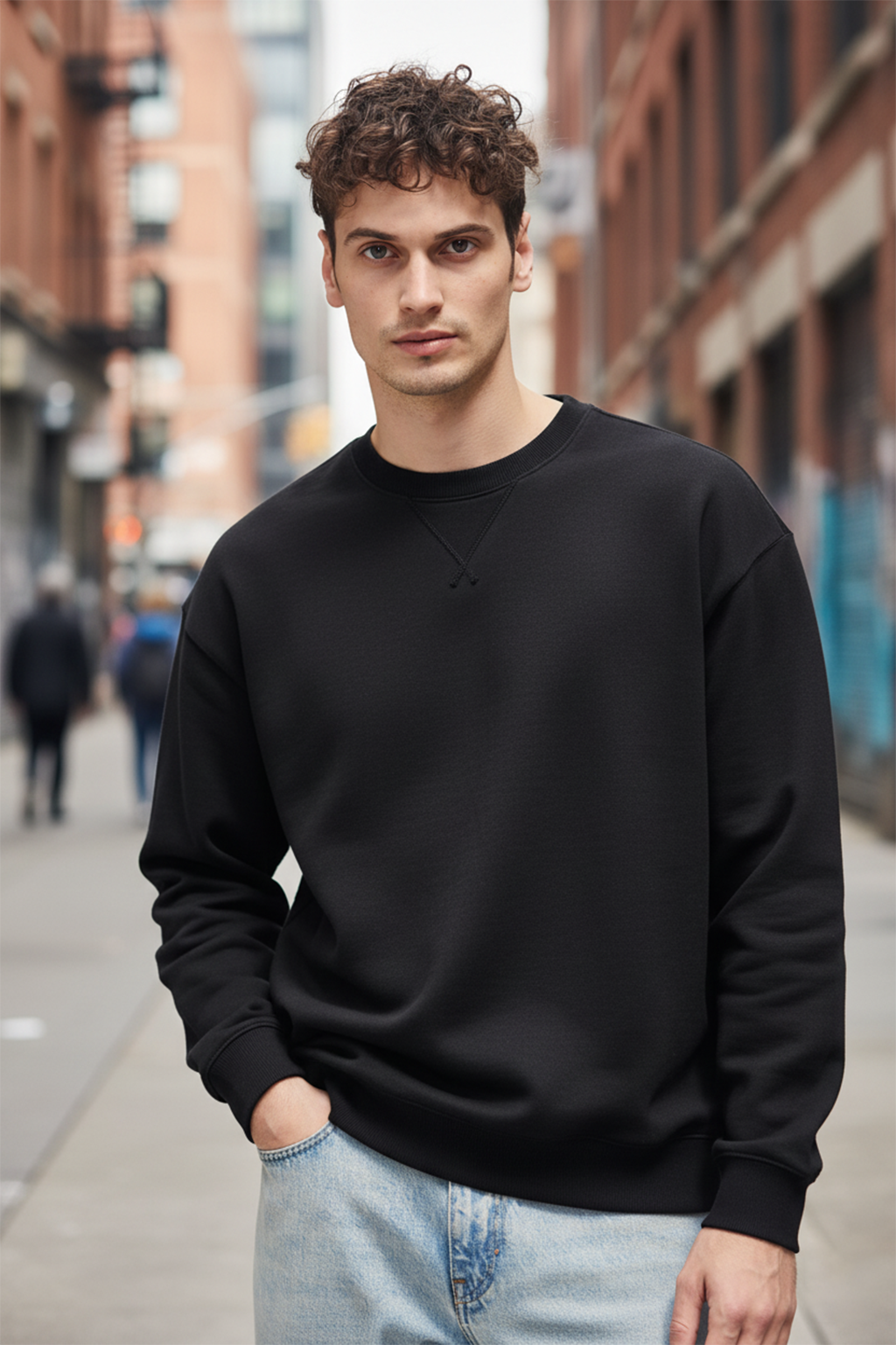 Sweatshirt | James – Black