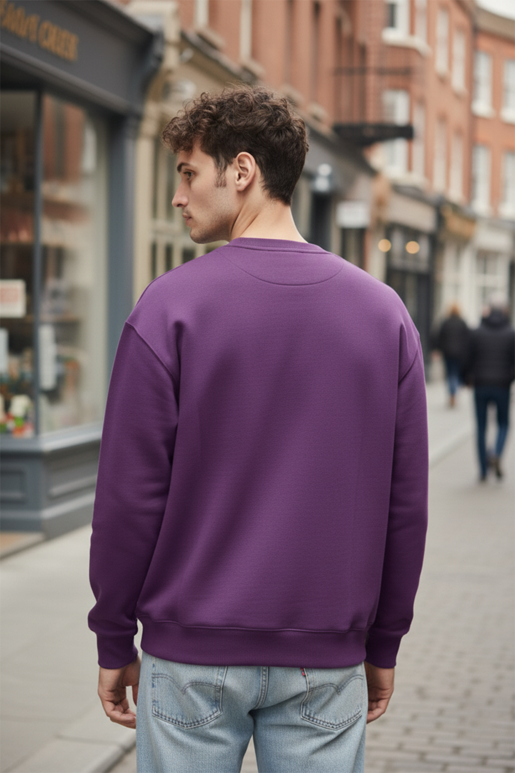 Sweatshirt | Ethan – Purple