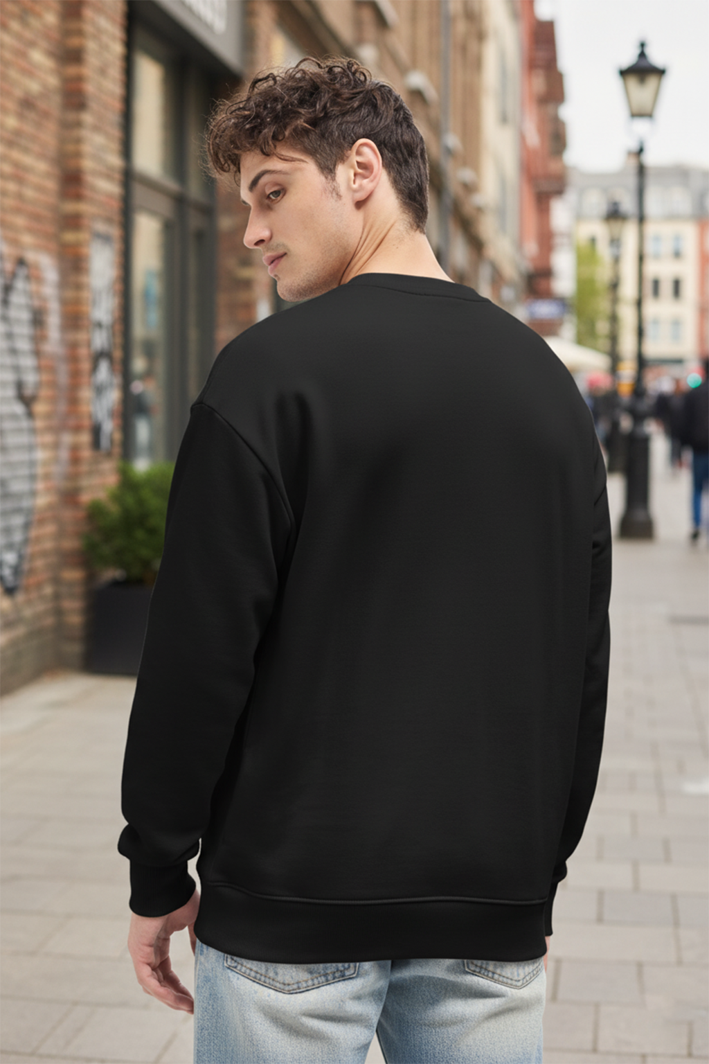 Sweatshirt | James – Black