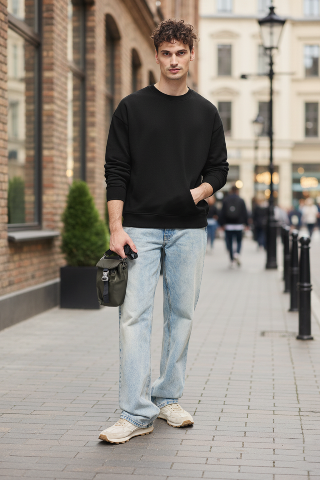 Sweatshirt | James – Black